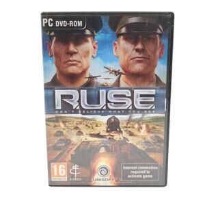 R.U.S.E. PC DVD-ROM Video Game Real-Time Strategy Multiplayer Tactics